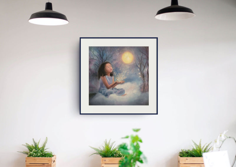 Caressing Hope (12 in. x 12 in.)