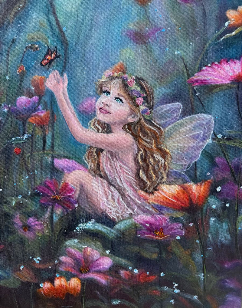 Where Wishes Take Flight (20 in. x 16 in.)