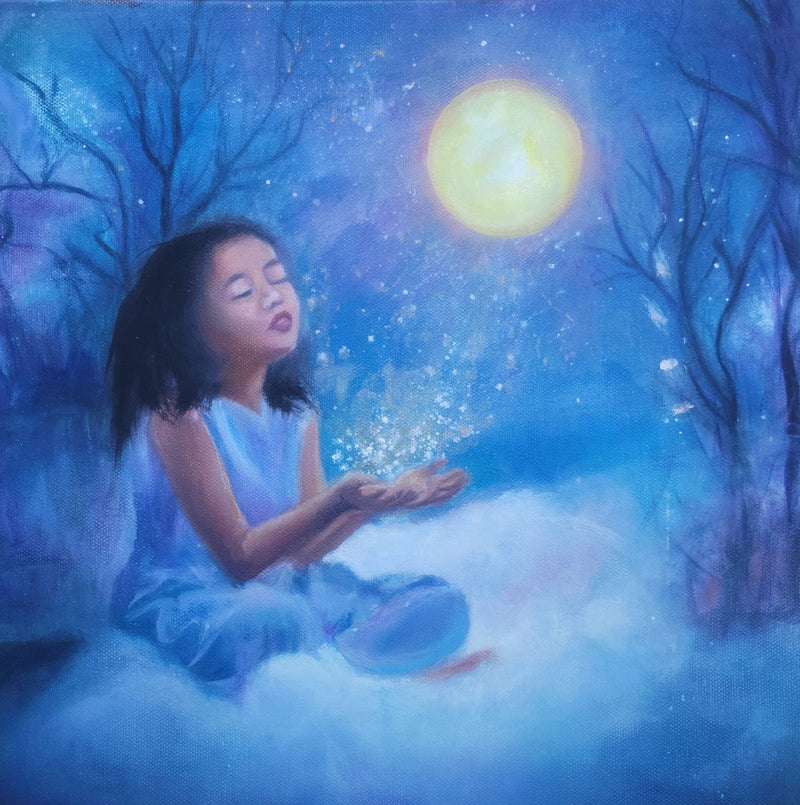Caressing Hope (12 in. x 12 in.)