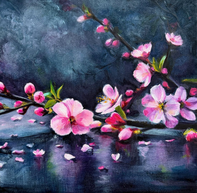 Cherry Blossoms 12"x12"