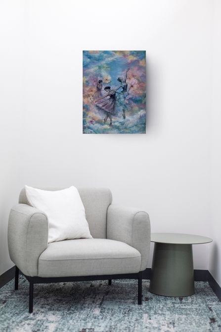 Dancing On The Cloud (24 in. x 18 in.)